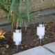 Solar Deck Post Lights With Cold White 6000K Or Warm White 3000K