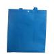 90g blue New Products Foldable Promotional Non-woven Shopping Bag with white