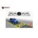 IP67 Waterproof Fixed Type Under Vehicle Inspection System 4 Line NVR for Baggage