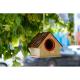 Fortune Paulownia Wooden Bird Nesting Box Wooden Crafts Supplies