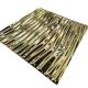 Sandblasting Groove Embossed Stainless Steel Sheet Custom SS 201 304 316 Titanium Gold