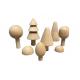 Eco-friendly Wooden 3D Building Blocks Creative Art Gift Home Ornament Decoration Solid Wood Kids Toys DIY wooden toy