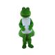 Adult Green frog animal mascot fancy dress,theme Park costumes,customize party costumes