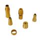 Brass CNC Turned Parts For Critical With ±0.01mm Tolerance