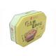 Sweets Food Grade Custom Tin Box Lacquer Inside , Special Octangle Shaped
