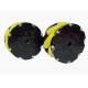 AGV Mecanum Wheels Omni-directional wheel 2100Kg Load 10 Inch 254mm Omnidirectional Wheel