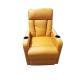 Yellow Color Theater Seating Sofa  GB8-05 Row LED Lightwith Cup Holder