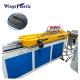 Single Layer Plastic Pipe Extrusion Line Flexible Corrugated Pipe Extrusion Line