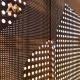 Perforated cladding panels