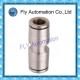 Pneumatic Tube Fittings straight through the whole copper nickel quick couplings PG series