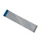 Durable FFC FPC Flat Flex Ribbon Cable 0.5mm Pitch 2 Pin - 50 Pin For Laptop