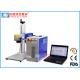 Fiber Laser Marking Machine for Gold Silver Stainless Steel , Portable Engraving