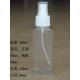 100ML Rectangle Cosmetic PET/HDPE Bottles With the scale Supplier Spray bottle, Srew cap