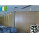 Room Dividers Acoustic Diffuser Panels , High Configuration Internal Folding Doors