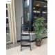 3 Foot 4 Step Ladder Aluminium 6063 Wear Resistant Black