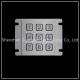 Impact Size Industrial Numeric Keypad For Access Control / Ticket Machine