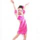 children's Latin dance dress girl's Latin dance clothing tassel sequined dress