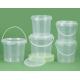 BPA Free Plastic Food Bucket With Screw On Lid ISO9001