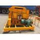 Yellow Automatic Forced concrete mixer 750 liter JS750 simple structure
