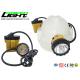 25000lux 3W 10.4Ah Rechargeable LED Mining Headlamp