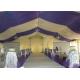 Sunproof Outdoor Canopies For Business Party Activity , 15m * 50m White Canopy Tent