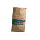 Biodegradable Multiwall Heat Sealed Paper Bags White Brown Food Grade