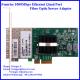 1000Mbps Quad Port Network Card SFP Slot Server NIC Network Card, LC Fiber