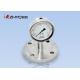 Flange Mounting Diaphragm Seal Pressure Gauge High Reliability Good Specification