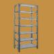 4 tier portable wire shelf display rack