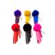 Colorful 3.5*95mm 20ML Pepper Spray Alarm Keychain With Quick Release