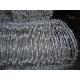 Corrosion Resistant Galvanized Steel Barbed Wire Hot Dip Single Strand