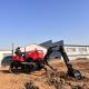 80HP Agricultural Crawler Tractor Mini Excavator Tractor Equipment