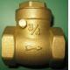 Single Sloping Door Swing Silent Check Valve Screwed Female By Brass Body