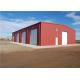 Custom Made Prefab Metal Storage Buildings , Metal Frame Storage Sheds Anti Seismic