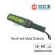 MD-3003B1 Black Portable Hand Held metal detector Body Scanner metal Detector A Coin Sensitivity