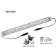 Bright 3528 SMD IP44 2.4W 30CM 122lm - 190lm Waterproof Rigid LED Strip For Bar Light