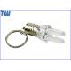 U Type Compact Fluorescent Lamp Design 16GB USB Flash Drive Memory Chip