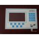 Electrical 19 keys Dull Polish Flexible Membrane Switch Touch Panel with LCD Screen