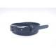 Blue Skinny Women's Fashion Leather Belts For Jean Pants / Ladies Waistband With Gunmetal Buckle