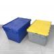 Small Stackable Beer Bottle Crates Nestable Plastic Turnover Container 600x300x365mm
