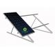 High Pre Assembled Flat Roof Solar Mounting System Light Weight Innovative Design