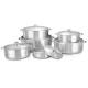 EU Aluminum Eco Friendly Aluminum Cookware Sets With Lid Sustainable