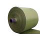 Moisture Proof Woven Polypropylene Roll , UV Inhibitor Green Offset Print Woven Poly Fabric