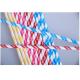 Hot sale Party Decorate food grade material Colorful  Paper Straws wholesales