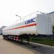 CIMC 3 Axle 45Cbm Fuel Oil Diesel Tanker Trailer For Transport