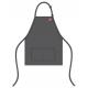 Two Pocket Type Water Resistant Apron For Dishwash Polyester Surface Material
