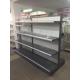 Double Sided Metal Supermarket Shelf Store Retail Fixture Shop Display Rack