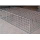 Hot Dip Silver Color 80*100mm Gabion Wire Mesh