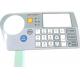 Flat Flexible Printed FPC Circuit Membrane Touch Switch With Embossed Keys