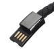 Magnetic Absorb Leather Nylon Lightning Cable Super Portable  Lightweight